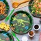 96 Pcs Dinosaur Birthday Party Decorations Dinosaur Plates and Napkins Disposable Dinnerware Tableware for Boys Kids Birthday Party Decorations Serve 24